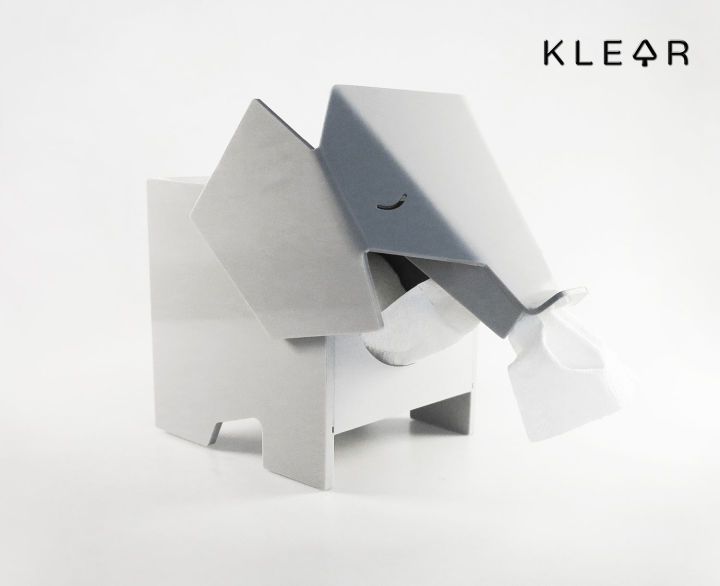 klearobject-the-elephant-tissue-roll-holder-ที่ใส่กระดาษทิชชู่ม้วน-กล่องใส่ทิชชู่อะคริลิค-รูปช้าง-กล่องใส่กระดาษทิชชู่-ที่ใส่กระดาษม้วน-กล่องใส่กระดาษ