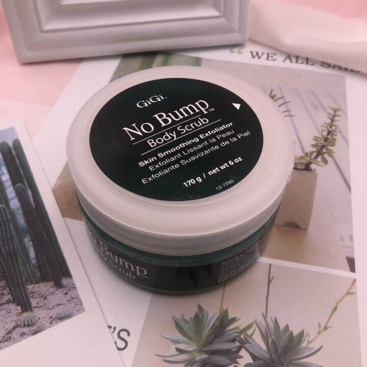US GiGi No Bump Exfoliating Body Scrub Hair Removal Treatment Avoid