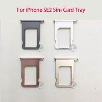 ที่ใส่ซิมการ์ดสำหรับ Iphone Se2 Se 2ชิ้นส่วนอะไหล่โมดูลช่องเสียบขั้วต่อตัวอ่าน