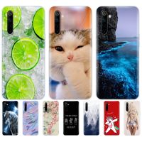 For Realme 6 Pro 6s 6i Case Silicon Soft TPU Back Phone Cover For OPPO Realme6 6Pro Realme6Pro bumper Skin shockproof cute Electrical Safety