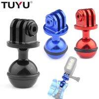 ▽▥● TUYU CNC 360 Degree Rotation Ball Head Mount Tripod 2.5CM for Gopro Hero 9 8 7 6 5 4 SJCam Cameras Accessory