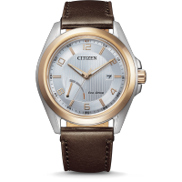 Citizen Eco-Drive AW7056-11A 100M Power Reserve Men S Elegant Watch AW7056-11