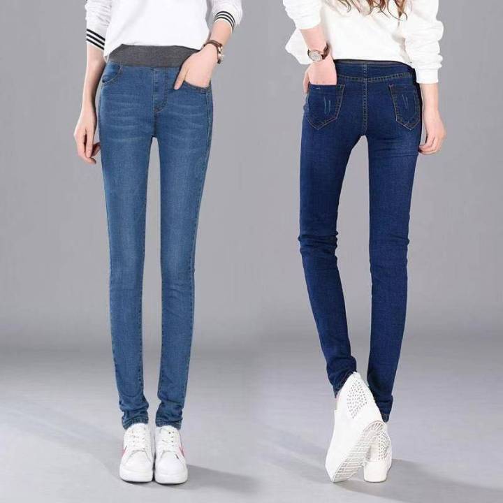 fashionjeans-shop-กางเกงยีนส์ทรงสกินนี่ผ้ายีนส์ยืดขาเดฟเข้ารูปสวยเป๊ะ-1039