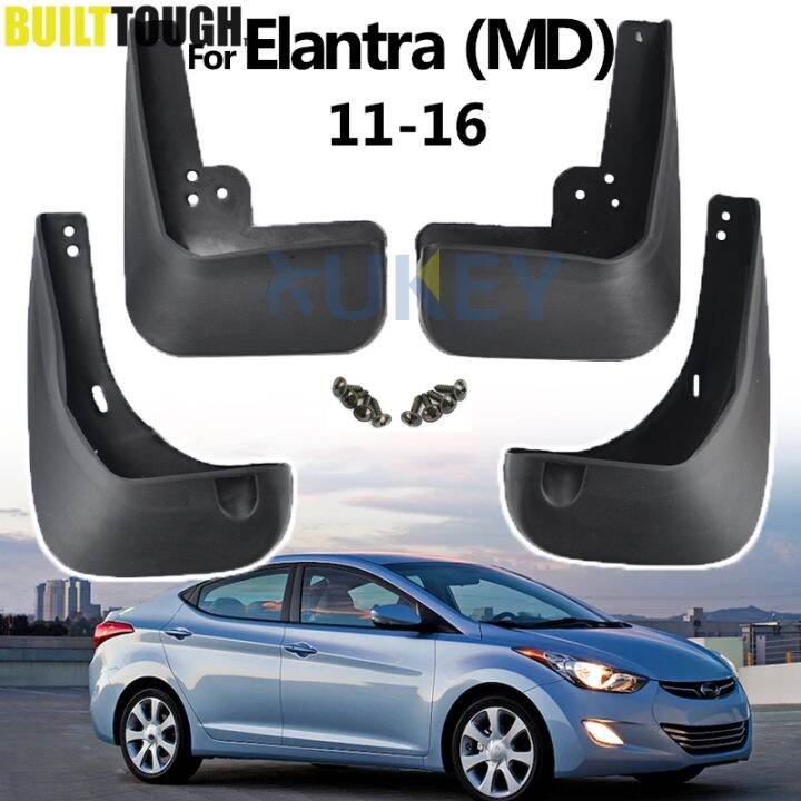 Mudflaps For Hyundai Elantra MD 2011 2016 Mud Flaps Splash Guards