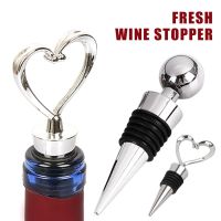 Wine Bottle Stopper Heart/Ball Shaped Red Wine Beverage Champagne Preserver Cork Wedding Favors Xmas Gifts for Wine Lovers Bar Wine Tools