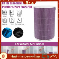 【Gr.s】Xiaomi เครื่องฟอกอากาศเปลี่ยนตัวกรอง Xiaomi เครื่องฟอกอากาศตัวกรองแบคทีเรีย 1/2 / 2S / 2H / 3H / Pro