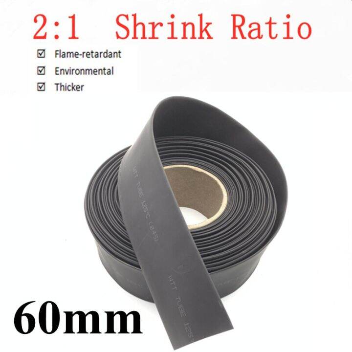 1meter-dia-60mm-heat-shrinking-tube-2-1-shrinkage-ratio-polyolefin-insulated-wrap-wire-kit-electronic-line-repair-cable-sleeve-cable-management