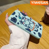 YIWESAN เคสสำหรับ Huawei Y7 2019 Y7 2019,เคสลายการ์ตูนน่ารักลายวัวบางเคสดีไซน์ใหม่ปกป้องขอบสี่เหลี่ยมเคสนิ่มเคสปลอกซิลิโคนเคสกันกระแทก