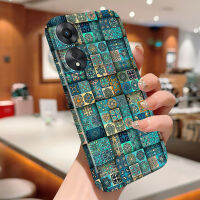 เคสโทรศัพท์มือถือแบบรวมทุกอย่างสำหรับ A58 OPPO 5G A78 5G ภาพวาดการ์ตูนรูปตัวการ์ตูนย้อนยุคดีไซน์รูปสลักเปลือกแข็งเคสป้องกันทนแรงกระแทกกล้องคลุมทั้งหมด