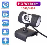 ☇❒ Full HD Webcam 1080P/480P Web Cam USB Streaming Webcam With Microphone For PC Computer Laptops USB Video Recording Web Camera