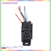 yangguangxin 5Pin Car RELAY SOCKET VIOLET SOCKET Car CONNECTOR ปลั๊กยึดรถรูพรุน