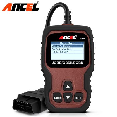 ANCEL JP700 OBD2สแกนเนอร์อัตโนมัติญี่ปุ่นโอบีดีสำหรับรถ2 Diagnosticsหลายภาษาเครื่องสแกนเนอร์ฟรีUpdateสแกนOBD IIเครื่องมือ