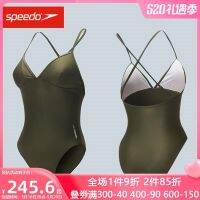 Speedo/speed Tao ใหม่ล่าสุดแบรนด์ Shengqiao ชุดว่ายน้ำชิ้นเดียวเปลือยหลังเซ็กซี่และบางป้องกันคลอรีนต้านเชื้อแบคทีเรียและกันแดดสี