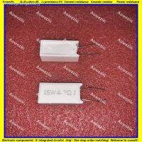 ✔▽ 10Pcs 15W R2J 0.2RJ 0.22R 1ΩJ 1R 3.3R 4RJ 4.7R 10R 15RJ 20R 22R 27RJ 33R 51R 68R OHM Vertical cement resistance ±5 RX27-5 SQM