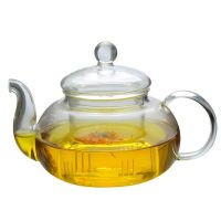 Heat-resistant Glass Teapot Double Wall Glass Teacup Clear Tea Pot Infuser Qolong Tea Kettle Tea Different Flavors