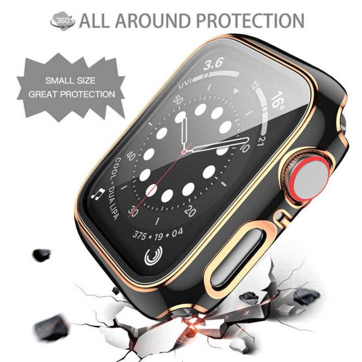 เคสป้องกันนาฬิกาเคสสำหรับ-apple-watch-45มม-41มม-38มม-42มม-40มม-44มม-44มม-สำหรับ-iwatch-series-7-se-6-5-4-3