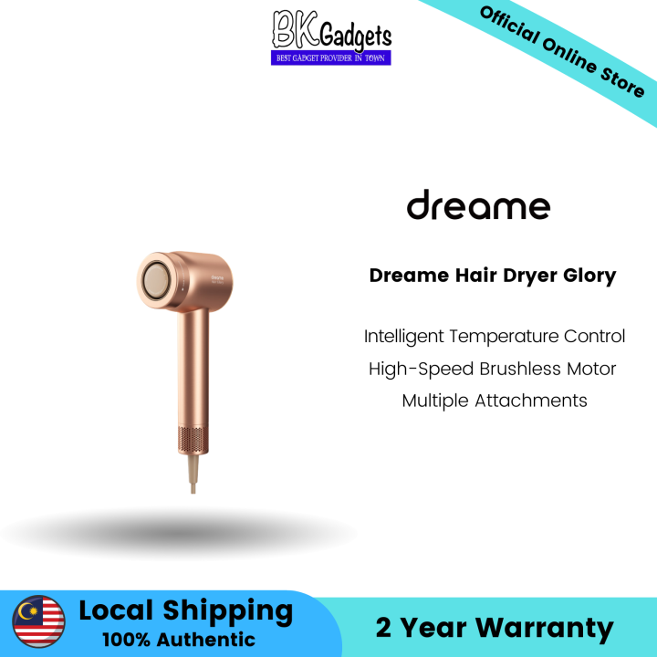 Dreame Hair Dryer Glory | Intelligent Temperature Control | High-Speed ...