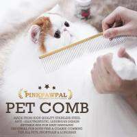 Pinkpawpal Pet Comb หวีสำหรับสัตว์เลี้ยงคุณภาพสูง ลดไฟฟ้าสถิตย์ [GD40]