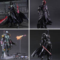 MARVEL Play Arts Kai Star Wars รูป Boba Fett Darth Vader Stormtrooper Maul movable FIGURE ของเล่นคอลเลกชันคริสต์มาส