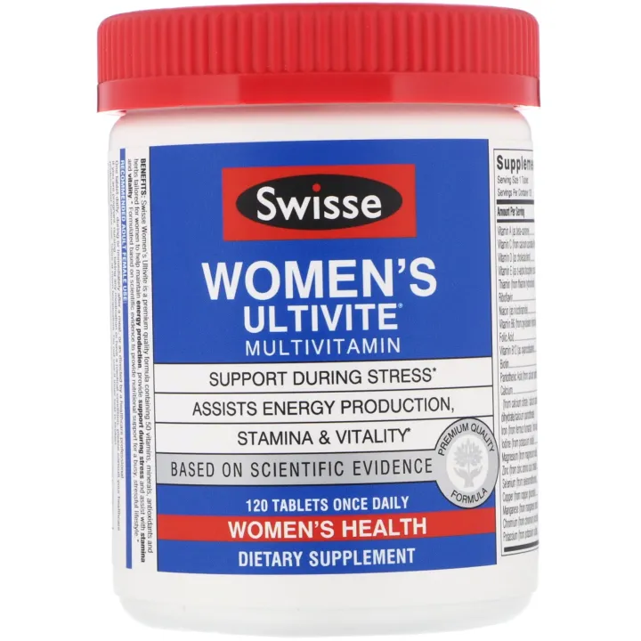 Swisse Women's Ultivite Multivitamins 120 Tablets (EXPIRED NOVEMBER