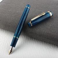 JinHao 82 Fountain ปากกา Deep Blue Ink ปากกา Spin Converter FILLER EF FM Nib ธุรกิจเครื่องเขียนอุปกรณ์สำนักงานโรงเรียนปากกา--hang yu trade