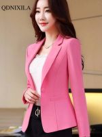 Jaqueta Coreana Fina เสื้อเบลเซอร์พารามัลเฮอร์ Chique E Elegante Feminino Casacos Casuais Casaco Da Moda Permera E Verão Novo 2023