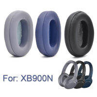 1pair Earphone Earpads Ear Pad for WH-XB900N Headphones Cushion Covers Soft Comfortable Leather Black Blue Gray