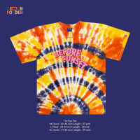 Hidden Folder (Before Sunset : Tie-dye) เสื้อยืด hiddenfolder เสื้อมัดย้อม มัดย้อม เสื้อมัดย้อมกัดสี เสื้อมัดย้อมผู้ชาย เสื้อมัดย้อมผู้หญิง Unisex เสื้อยืดหญิง