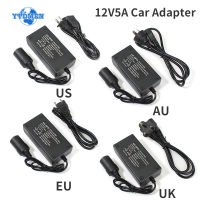 ไฟแช็กในรถยนต์220V ถึง12V 5A DC Power Converter Charger Transformer Adapter Socket รถอุปกรณ์อิเล็กทรอนิกส์ EU US UK Plug