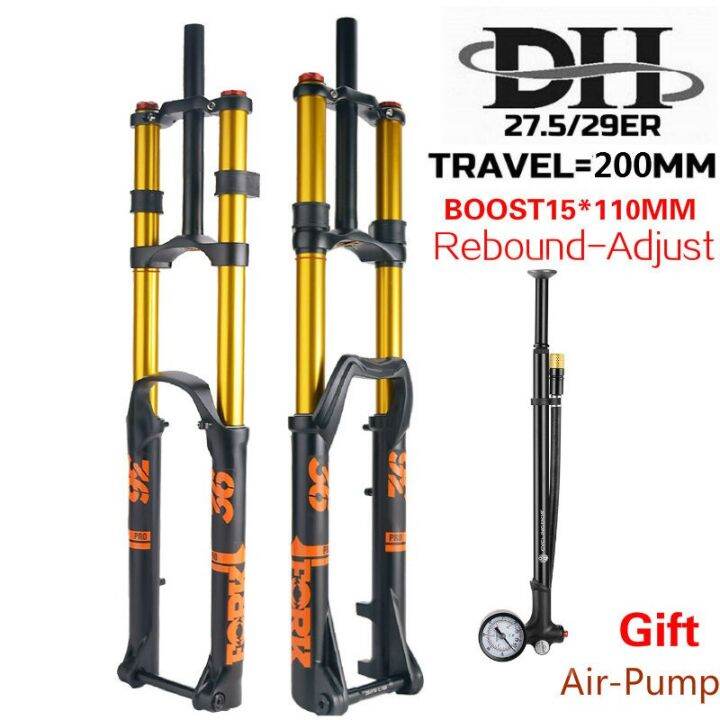 ELYON Full Suspension Mountain Bike Fork 29 27.5 DH AM Air Oil Damping