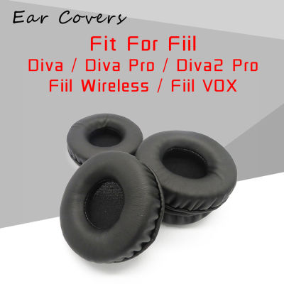 【cw】Ear Pads For Fill Fiil Diva Pro Diva2 Wireless VOX Headphone Earpads Replacement Headset Ear Pad PU Leather Sponge Foam