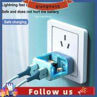 อุปกรณ์ชาร์จโทรศัพท์ในรถยนต์สีรับประกันคุณภาพจาก CE ในบ้าน QIANGNAN6 5V 2A USB พอร์ตอะแดปเตอร์ไฟฟ้าคู่