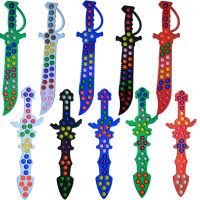 55x7 Fidget Toys Popete Push Bubble Axe Sword Simple Dimple For Kids Adults Decompression It Soft Squeeze Anti-stress Poite Toy