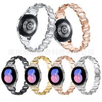 [COD] Suitable for 20MM/ watch5 pro/watch4 universal belt diamond oval full watch strap