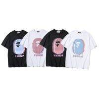 B-APE Couples Cotton Shirts Sports Three-color Ghost Camouflage Short-sleeved Cal T-shirt Unisex