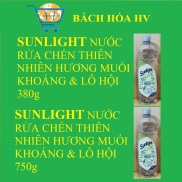 Sunlight detergent bottle 380g and 750g-Bach Hoa hv