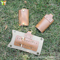 เคสหนังหนังเก็บชุดแต่งเล็บกอล์ฟขนาดเล็กอุปกรณ์กอล์ฟเอวแพ็ค10ชิ้นกระเป๋าเก็บของ Segrgrh