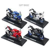 112 Suzuki Alloy Diecast GSX-R1000รถจักรยานยนต์รุ่นของเล่น17ซม. Off Road Motor รุ่นตกแต่งกล่องฐานยึดพลาสติก