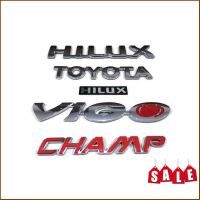 Tkt โลโก้ วีโก้ LOGO VIGO champ ติดฝาท้ายยกชุด 5 ชิ้นป้าย**