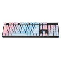 YMDK Sunset Gradient โปรไฟล์ OEM Cherry Profile 108 87คีย์ย้อมหนา PBT Keycap สำหรับ MX คีย์บอร์ดจัดส่งฟรี