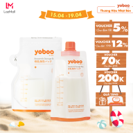 Combo 90 30 túi trữ sữa mẹ  loại nút vặn vòi rót yoboo 200ml túi - Hàng thumbnail