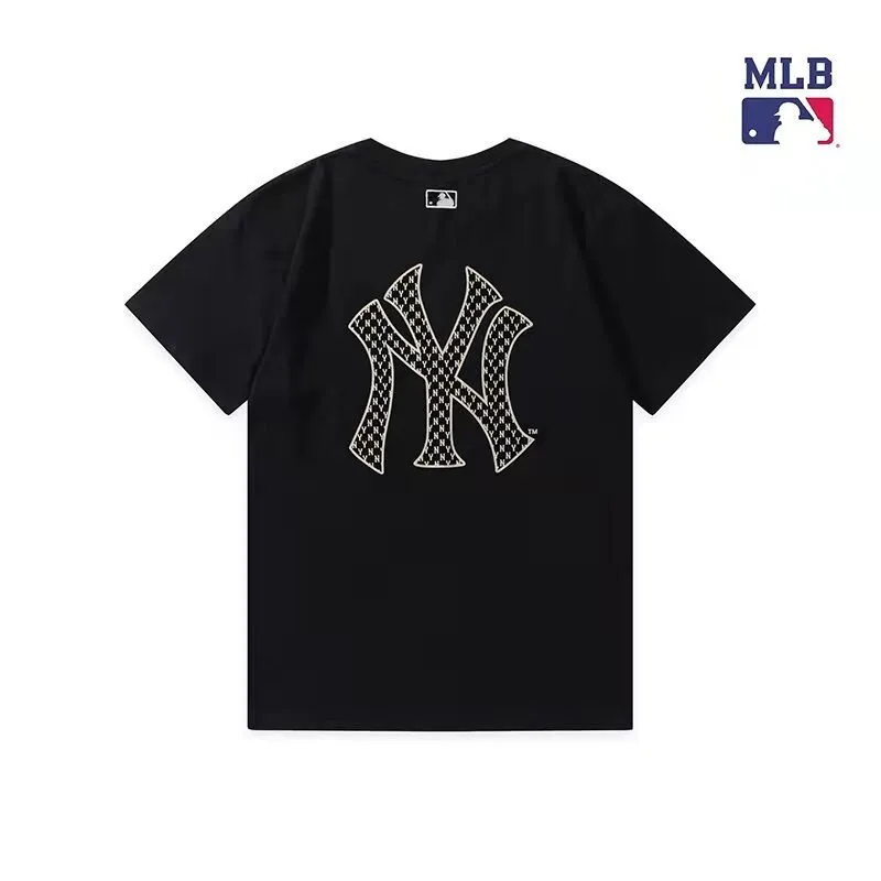 NY Major League Baseball Logo T-Shirt 100% Cotton Gamuza Print