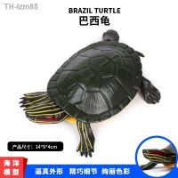 ? ของขวัญ Simulation model of Marine animals the tortoise Brazilian underwater creature turtle children toy hand office furnishing articles