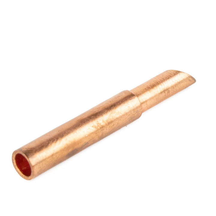 5ชิ้น900m-t-ทองแดงเคล็ดลับหัวแร้ง42มิลลิเมตรตะกั่วเชื่อมบัดกรีเคล็ดลับ900m-t-5c-สำหรับอุปกรณ์เชื่อมบัดกรีอุปกรณ์