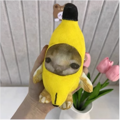 20cm-crying-banana-cat-crying-cat-meow-with-sound-funny-voice-keychain-doll-pendant