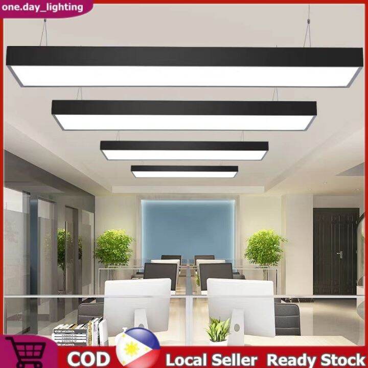 2 In1 Led Linear Light Pendant Light Office Light White Light Pendant ...