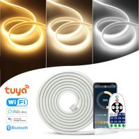 220V COB LED Strip 288LEDs/M Remote/Bluetooth/Wifi Control Flexible COB Strip Lamp Dimmable Led Ribben for Home Lighting Decor LED Strip Lighting