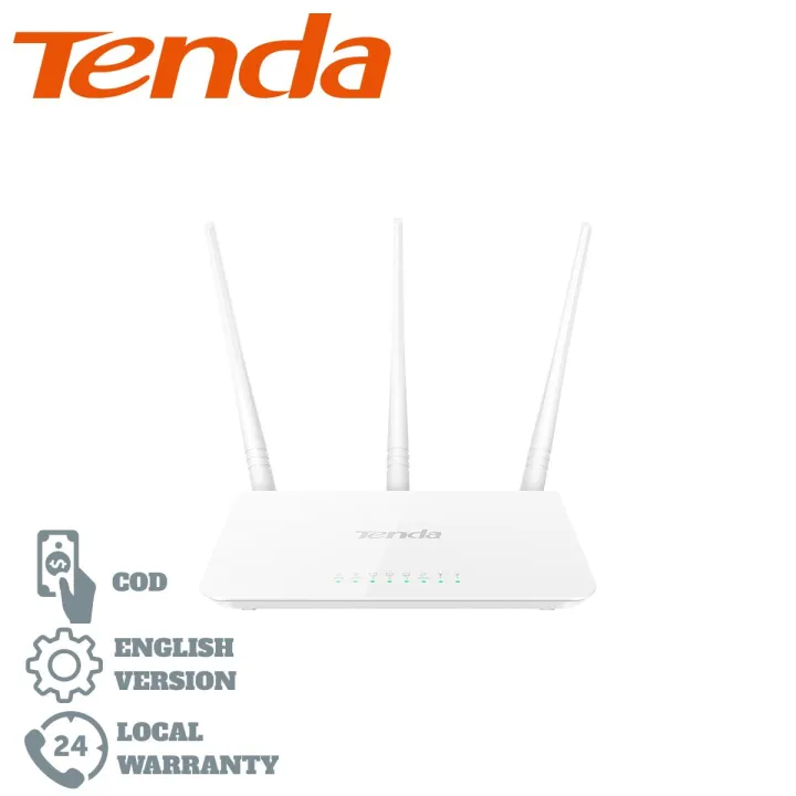 Peck Care roll TENDA F3 Router 300Mbps Wireless Router (English Firmware) | Lazada PH