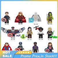 ฟิกเกอร์บล็อคก่อสร้าง Minifigures ของเล่นชุด Pg อณุภาคเล็กอาคารประกอบบล็อคก่อสร้างตุ๊กตาขยับแขนขาได้