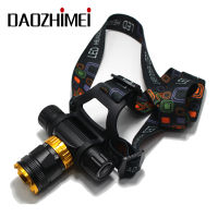 4000 Lumen -T6 spearfishing Diving head lamp Waterproof Headlight Led Lighting LED Headlamp Torch 1*18650 battery ACcharger